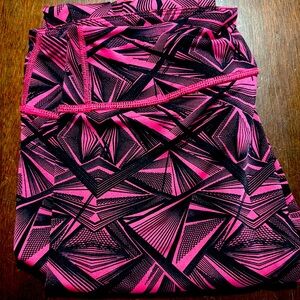 Hot pink/black Zumba leggings